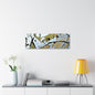 Mardi Gras Canvas Gallery Wraps 36″ x 12″ 1.25"