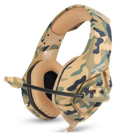 Bass Boosted Gaming Headset with Mic - - headphones