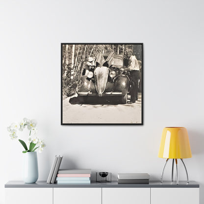 After The Black Hills 1939 Gallery Canvas Wraps Square Frame 30″ x 30″ Premium Gallery Wraps (1.25″) Black