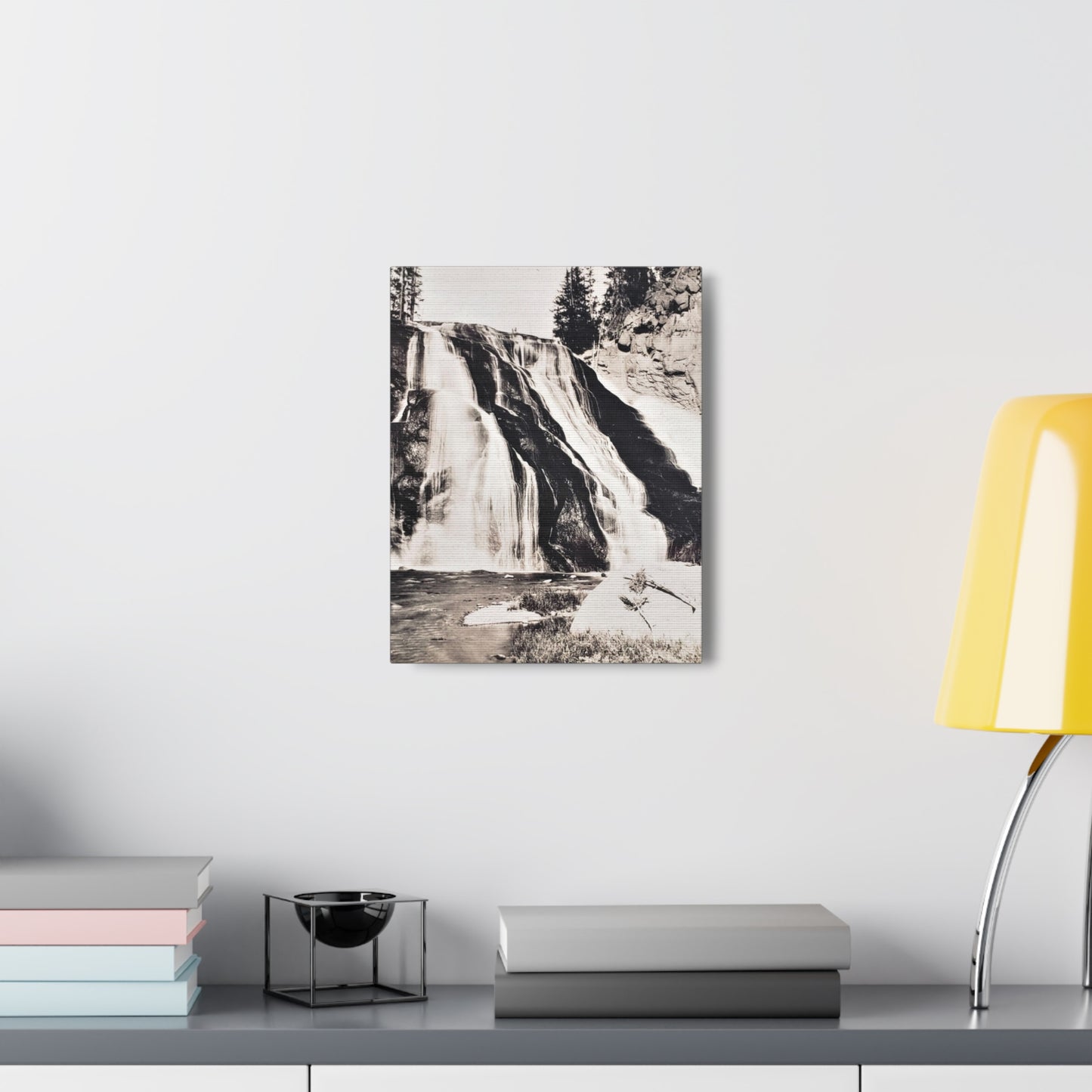 Gibbon Falls Yellowstone Canvas Gallery Wraps