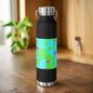 Bubblegum Pop Copper Vacuum Insulated Bottle, 22oz Black 22oz