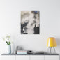 Riverside Geyser Yellowstone Satin Canvas Stretched 24" x 30" (Vertical) 1.5"