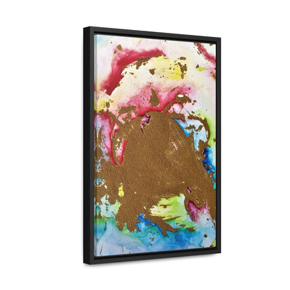 Through The Vapor Gallery Canvas Wraps, Vertical Frame