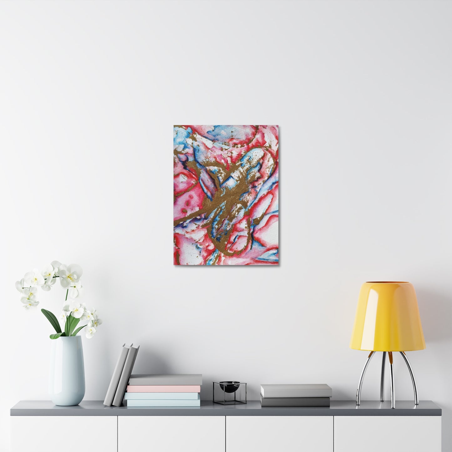 Abstract Love Stretched Canvas