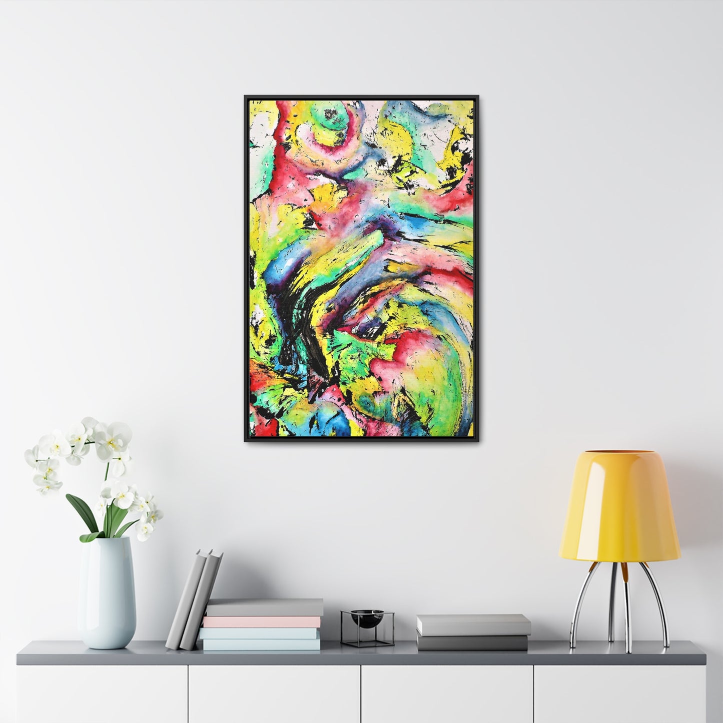 Vortex Gallery Canvas Wraps, Vertical Frame