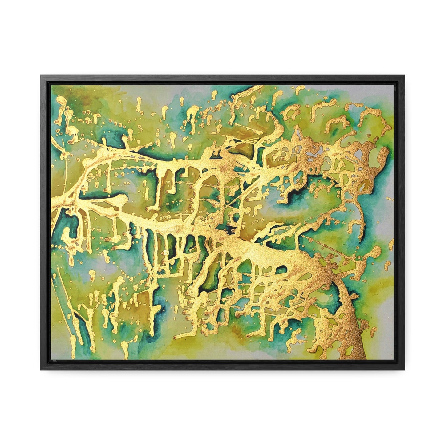 Acid Rain Gallery Canvas Wraps, Horizontal Frame