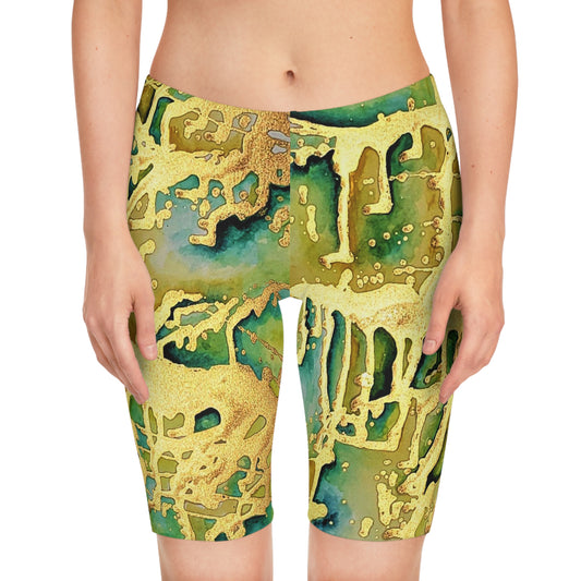 Acid Rain Women's Bike Shorts