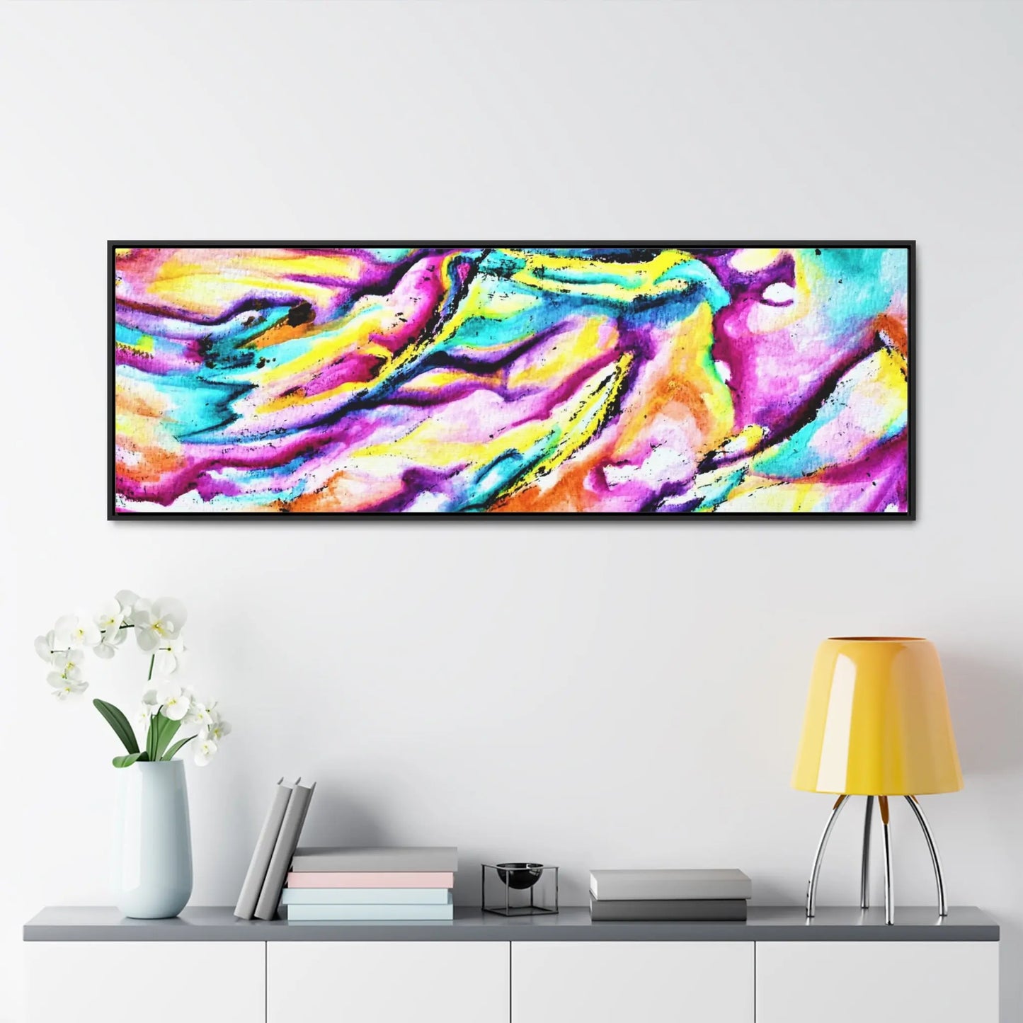 Teal River Gallery Canvas Wraps, Horizontal Frame