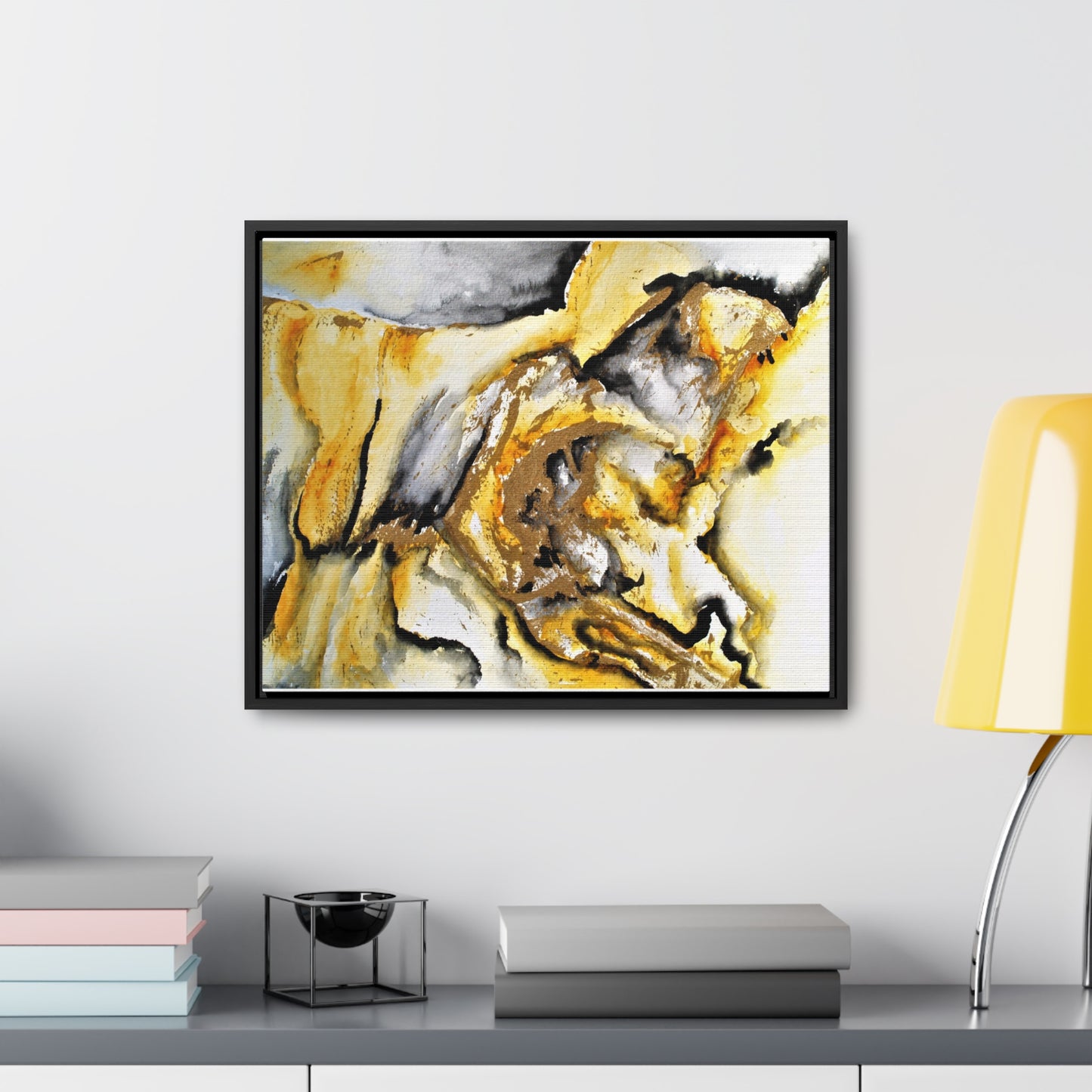 Tiger Stripe Gallery Canvas Wraps, Horizontal Frame