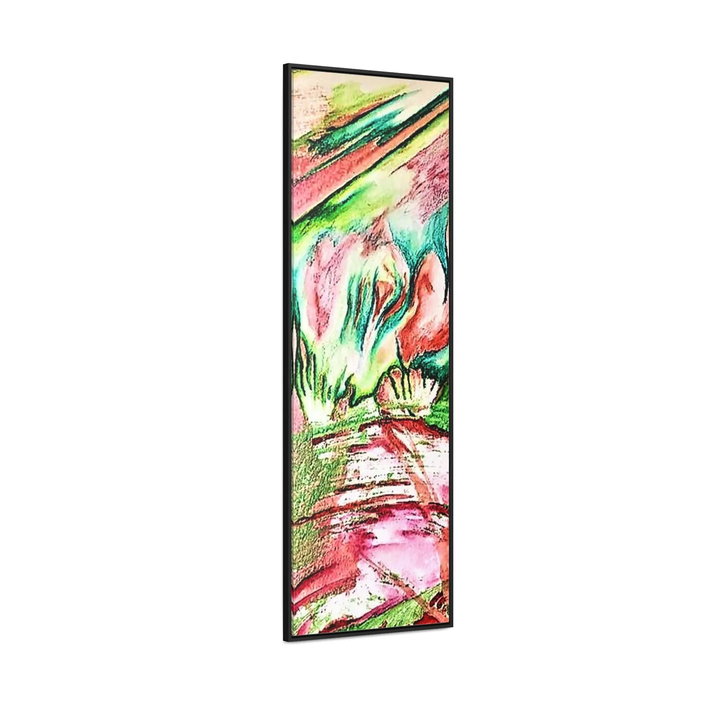 Pink Forest Gallery Canvas Wraps, Vertical Frame