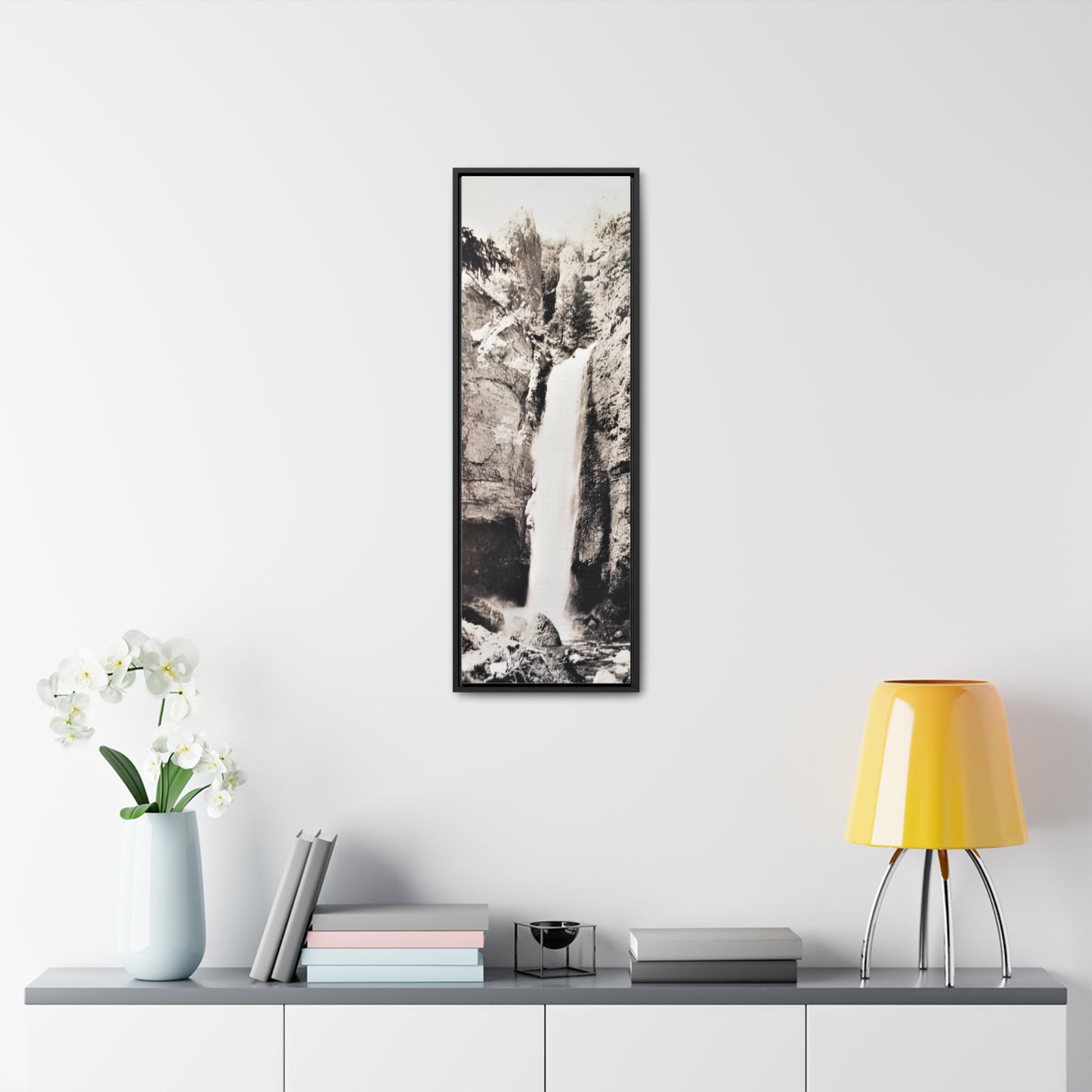 Tower Falls Yellowstone Gallery Canvas Wraps, Vertical Frame