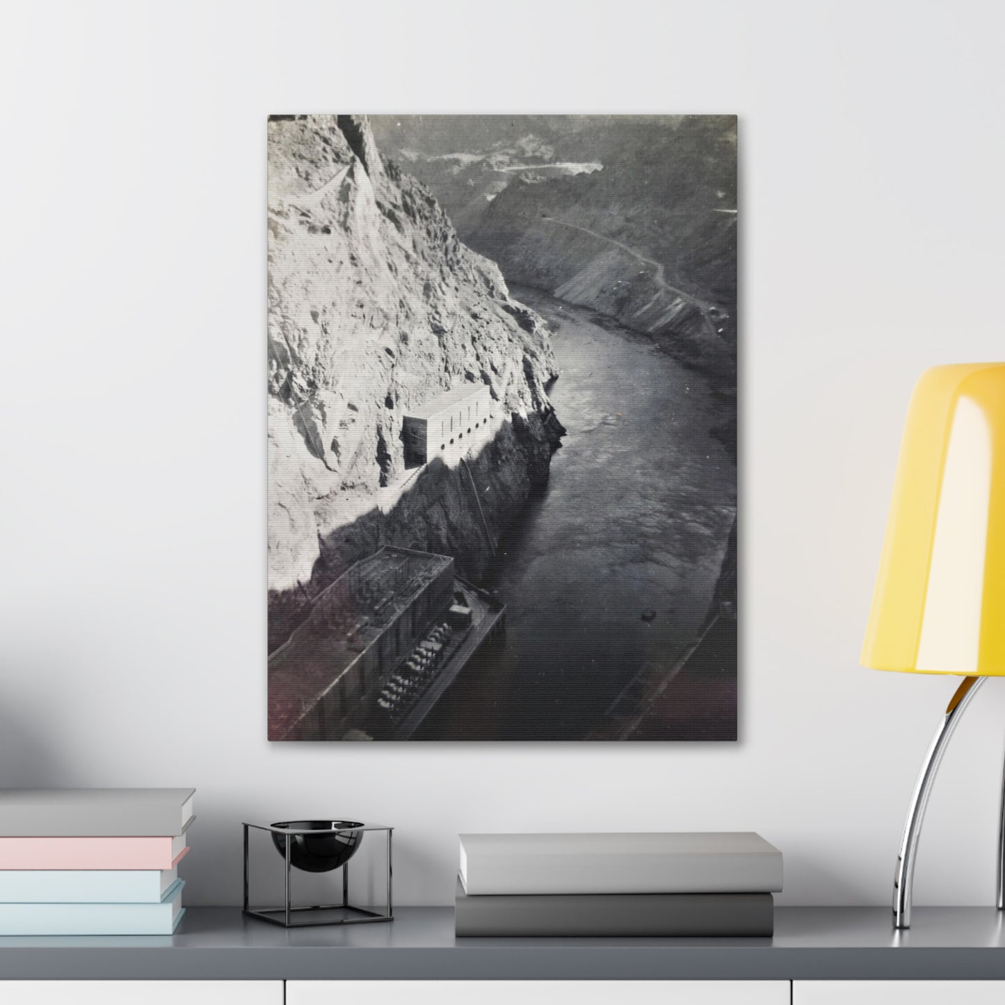 Boulder Dam Canvas Gallery Wraps