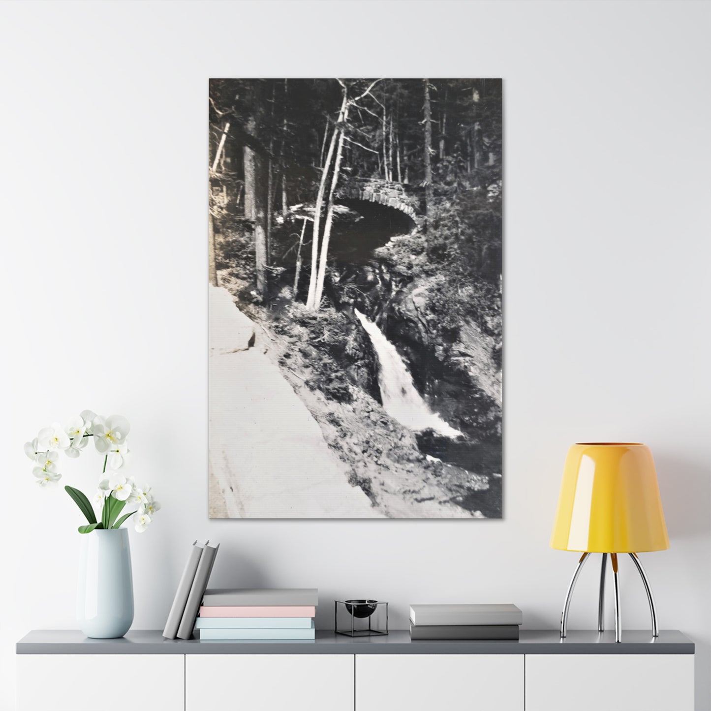 Narada Falls Yellowstone Canvas Gallery Wraps