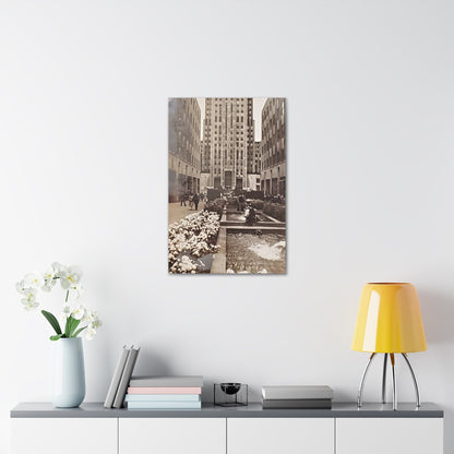 Rockefeller Plaza Canvas Gallery Wraps 20″ x 30″ 1.25"