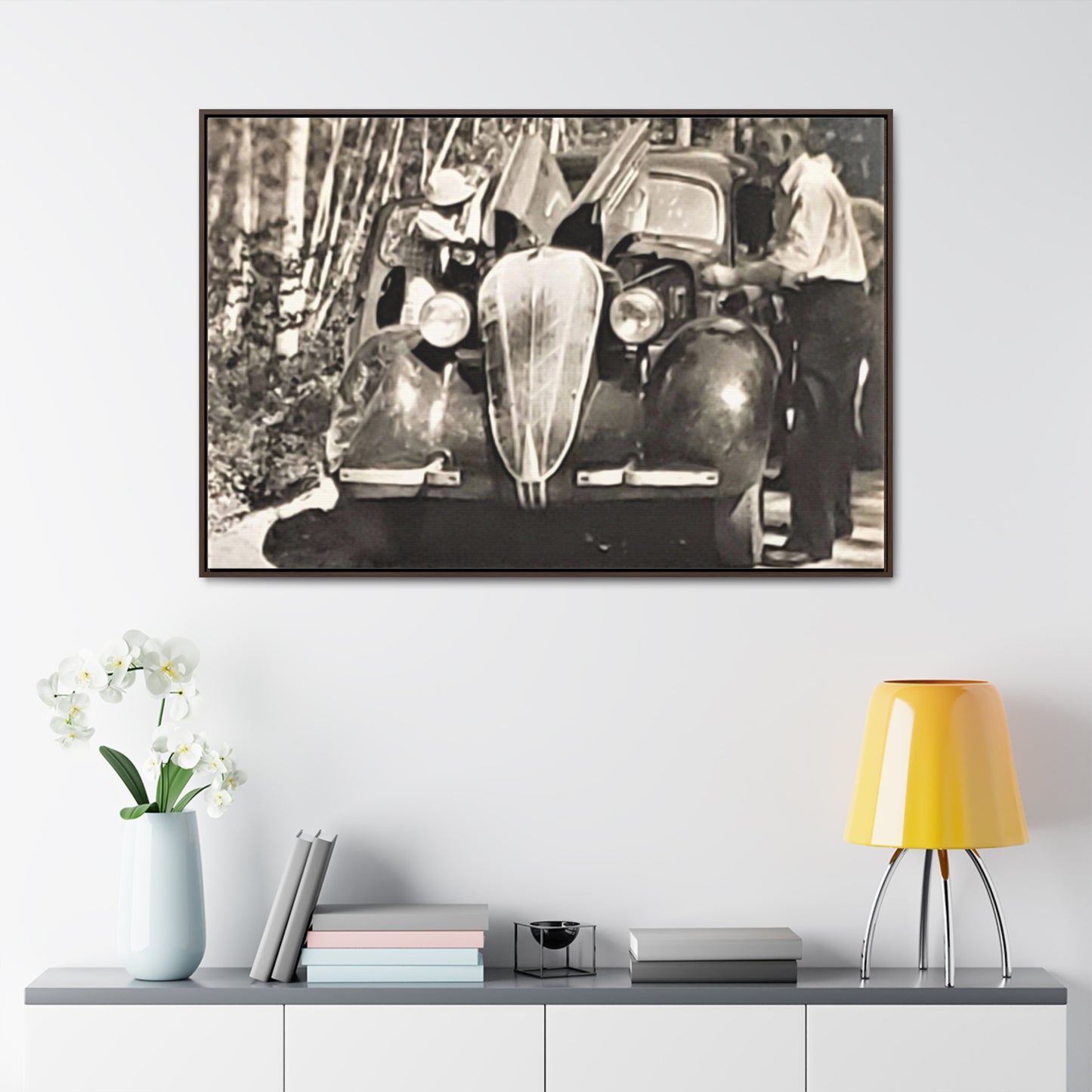 After The Black Hills 1939 Gallery Canvas Wraps, Horizontal Frame