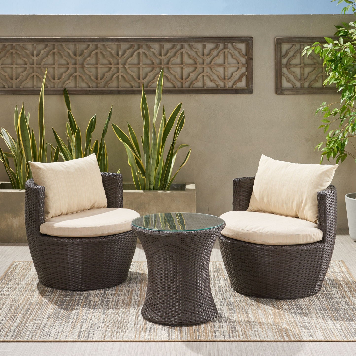 Kono - Chat Set Outdoor Furniture- Unique Piece Furniture- {{Product type}}