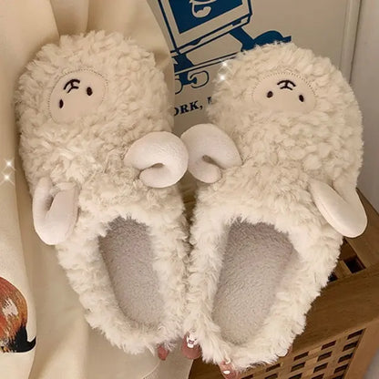 Fluffy Cute Animal Slippers