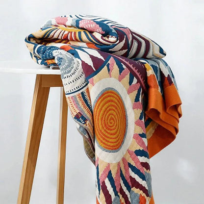 Sunset Throw Blanket Kia Day Design