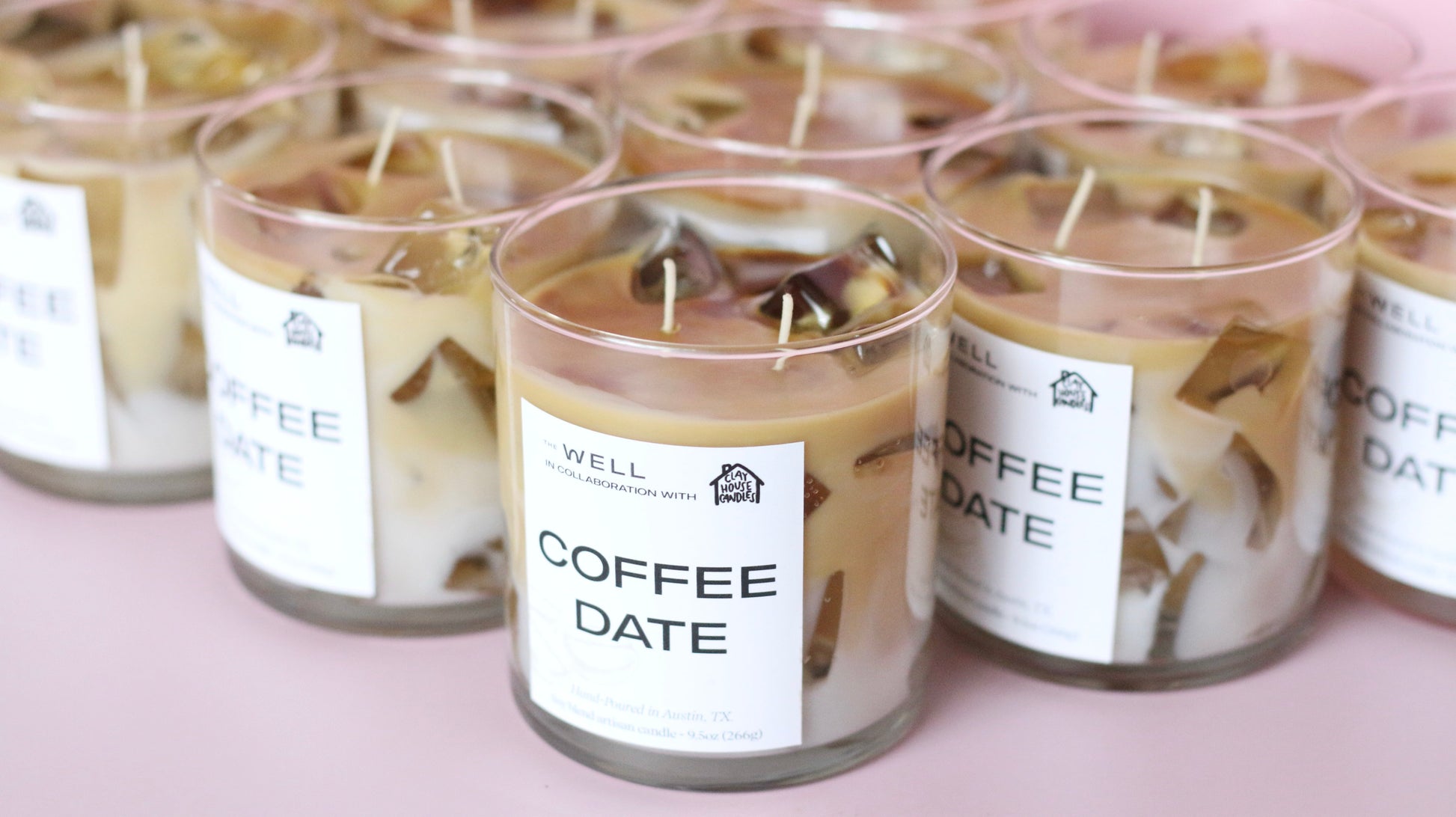 Coffee Date Container Candle - - Candles
