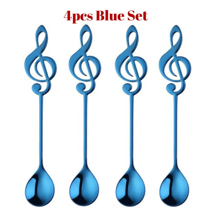 Musical Note Coffee Spoons - Kia Day Design