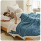 Warm Wool Fleece Throw Blanket Kia Day Design