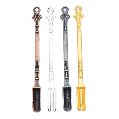 3pcs/set Mini Alloy Spoon