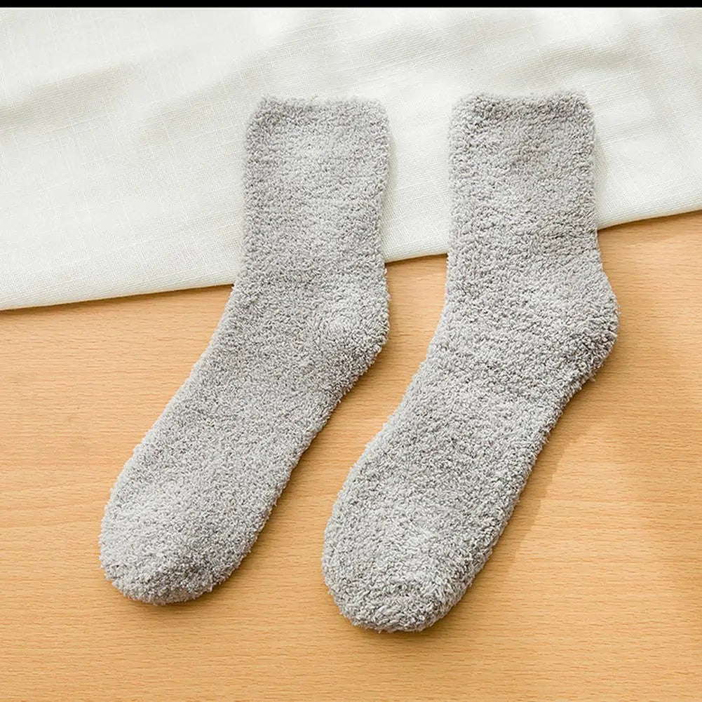 Women's Cute Soft Fluffy Vibrant Socks