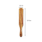 Acacia Teak Wood Long-Handled Cooking Spatula Set Medium 25.5cm*3.8cm