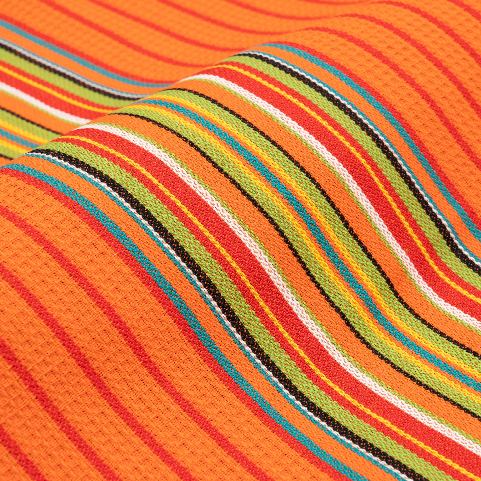 Salsa Stripe Kitchen Towels - -