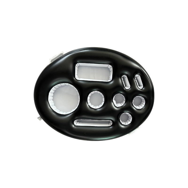 PVC Inflatable Drink Tray for Pool Parties - Black - pool float
