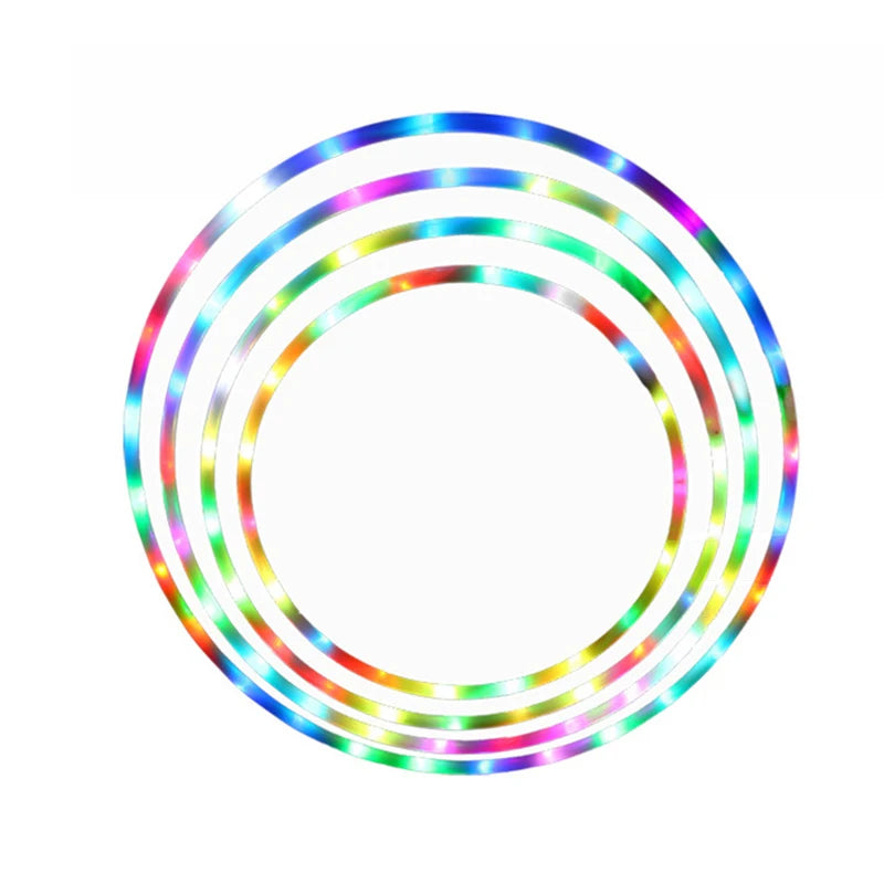 60/70/80/90cm LED Colorful Hula-hoop