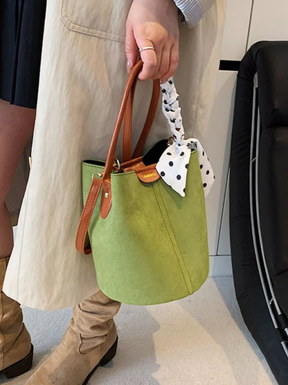 Bucket Crossbody Bag - -
