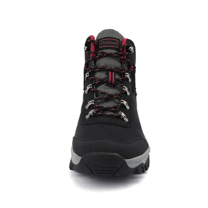 Waterproof Black Milit Boot Breathable Hiking Shoes Tactical Training for Men