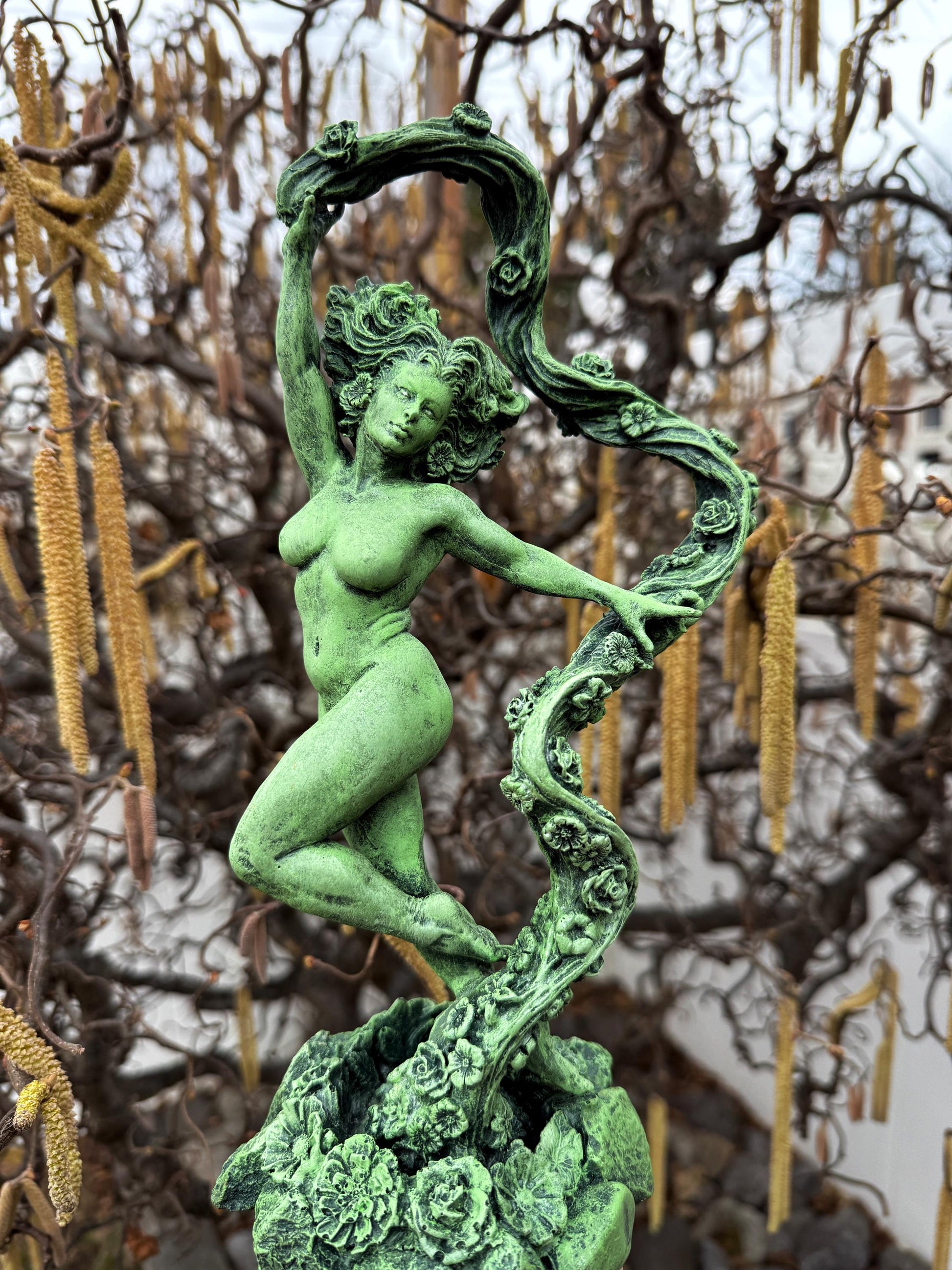 Gaia Statue: Goddess of the Earth | Mythological Gods Figurine | Myths and Legends Statue |Statue for Nature and Fantasy Art Lover Decor - -