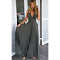 Long Wrap Dress - Gray Large - dress