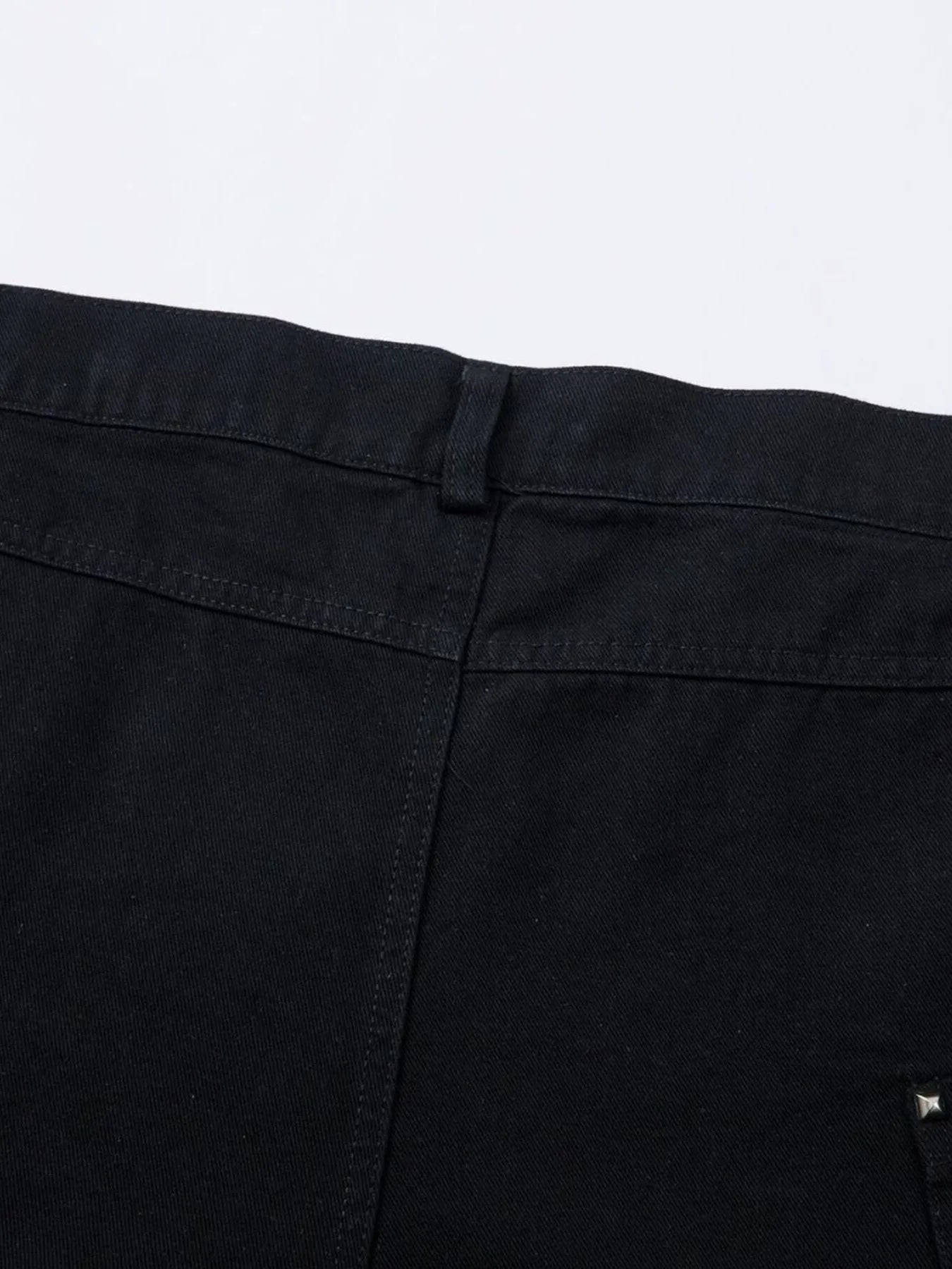 Men's Wide Leg Cargo Jeans - -