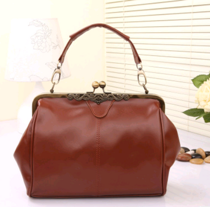 Vintage Spanish Messenger Bag - Handheld & Shoulder Style - Brown - shoulder bag