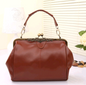 Vintage Spanish Messenger Bag - Handheld & Shoulder Style - Brown - shoulder bag