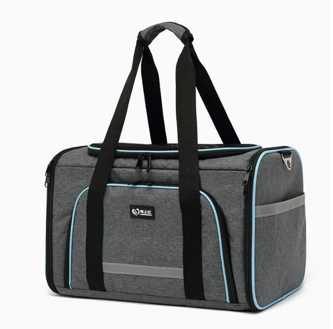 Portable One-Shoulder Folding Pet Carrier Bag - - pet carrier