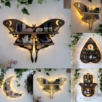 Essential Oil Storage Wall Display Decor - Kia Day Design