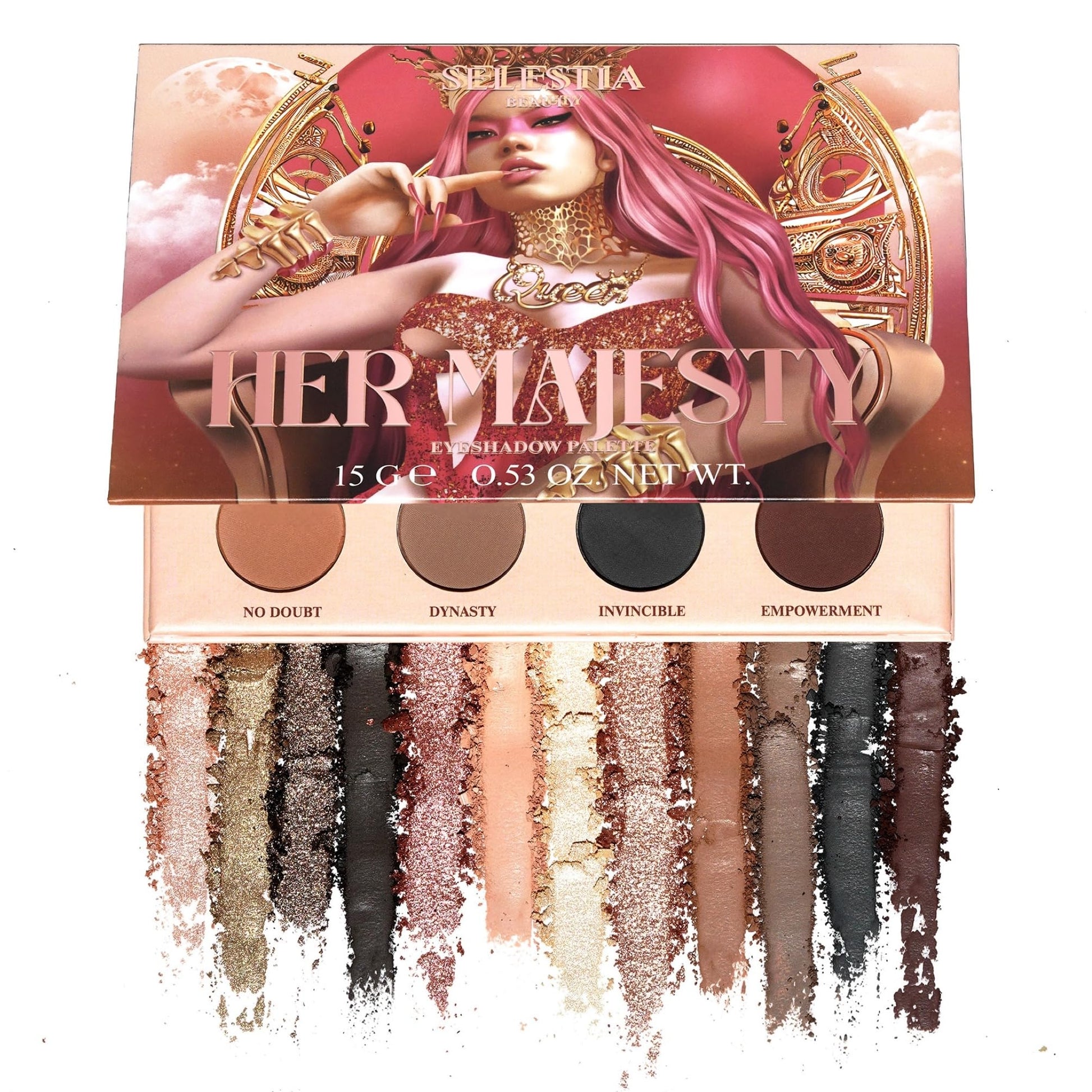 SELESTIA BEAUTY Nude Eyeshadow Palette - - eyeshadow