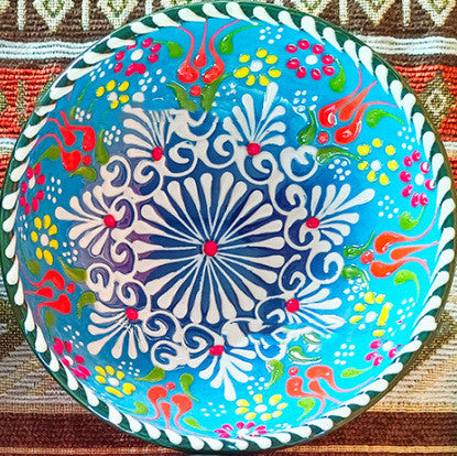 Luxurious Turkish Ceramic Bowls - - Bowls