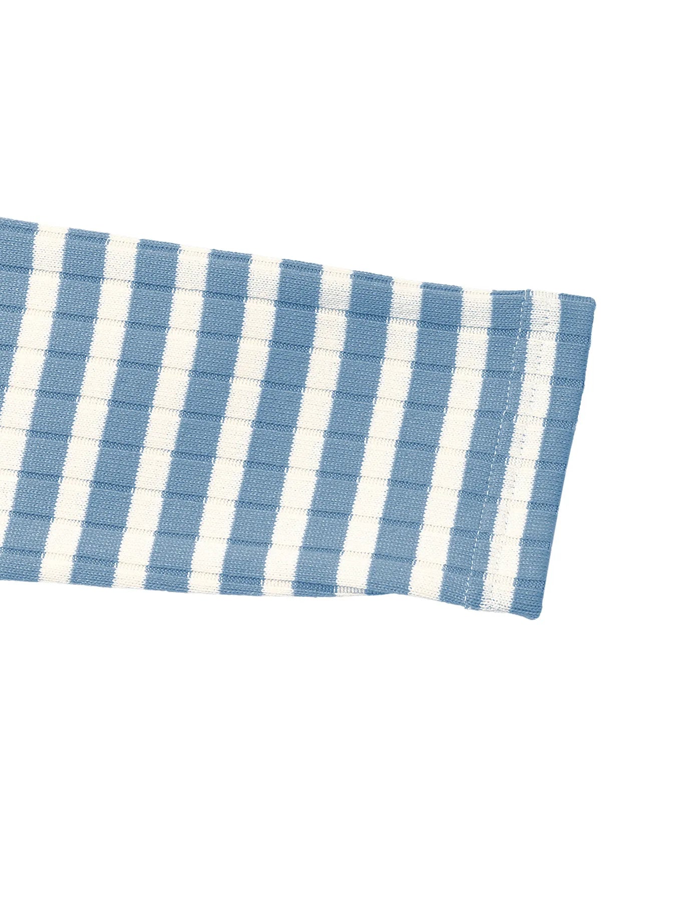 Striped Square Neck Long Sleeve Top and Pants Lounge Set- Shopimist- {{Product type}}