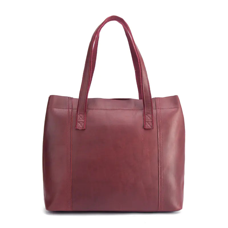 Crazy Horse Leather Handbag for Women Kia Day Design