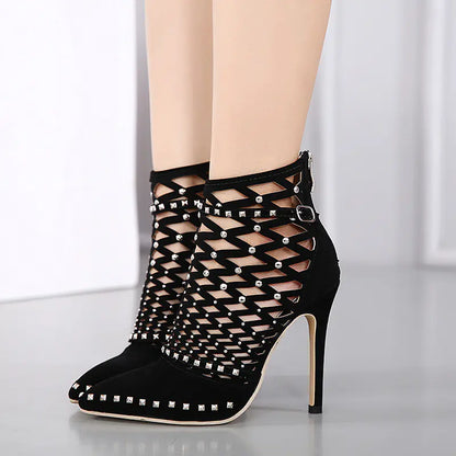 Fall Women's Studded Ankle Boots & Heels