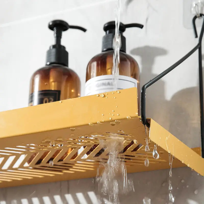 Metal Decorative Floating Wall Shelf - Kia Day Design