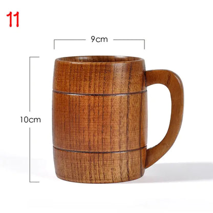 Natural Spruce Wood Cups 11