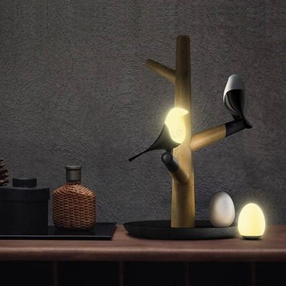 Chinese Style Lucky Bird LED Night Lamp Kia Day Design