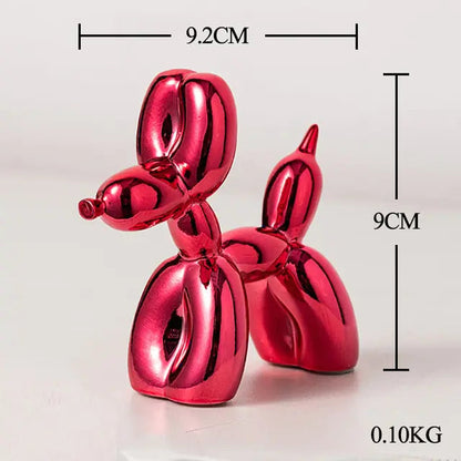 Nordic Resin Balloon Dog Statue Kia Day Design