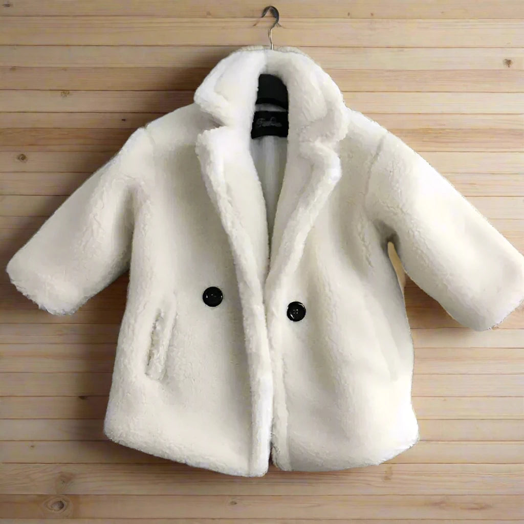 Big Kids Fur Coat In Autumn And Winter Coat